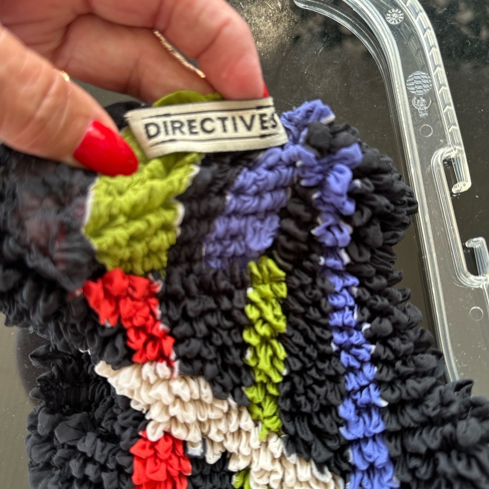 Directives Multicolor Textured Top